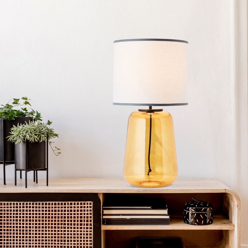 Brilliant - Stolna lampa HYDRA 1xE27/60W/230V žuta