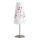 Brilliant - Stolna lampa ISI 1xE14/40W/230V bijela/ružičasta/sjajni krom