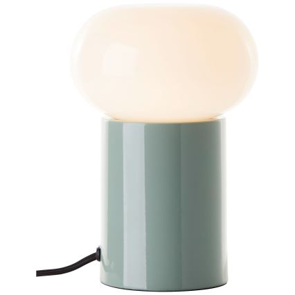 Brilliant - Stolna lampa KNUT 1xE27/25W/230V zelena/bijela
