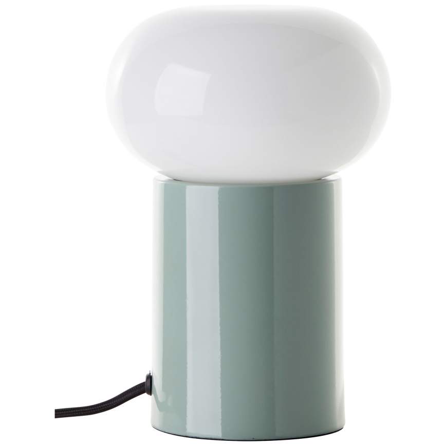 Brilliant - Stolna lampa KNUT 1xE27/25W/230V zelena/bijela