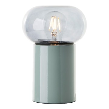 Brilliant - Stolna lampa KNUT 1xE27/25W/230V zelena/prozirna