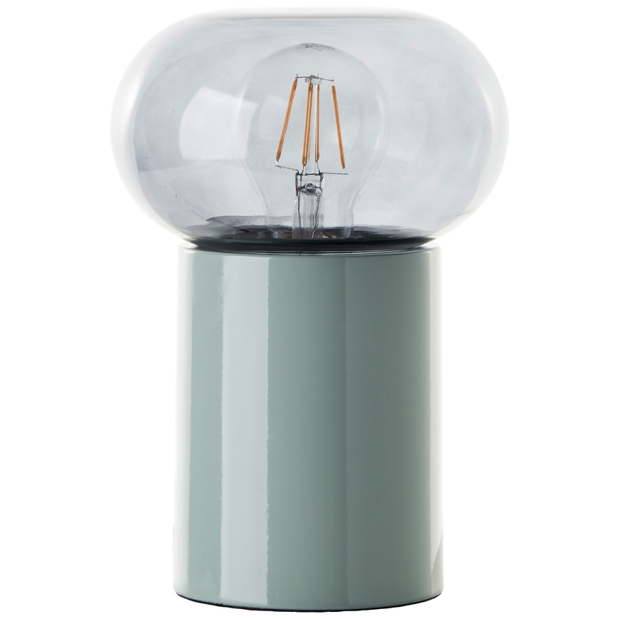 Brilliant - Stolna lampa KNUT 1xE27/25W/230V zelena/prozirna