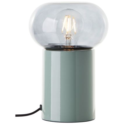 Brilliant - Stolna lampa KNUT 1xE27/25W/230V zelena/prozirna