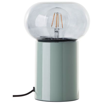 Brilliant - Stolna lampa KNUT 1xE27/25W/230V zelena/prozirna