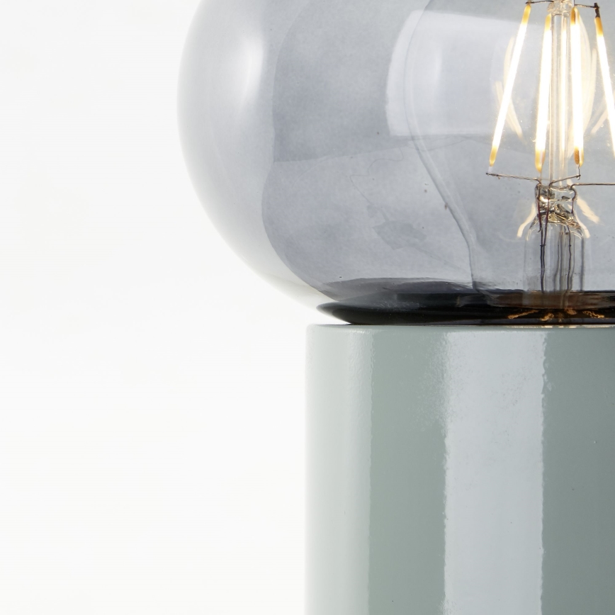 Brilliant - Stolna lampa KNUT 1xE27/25W/230V zelena/prozirna