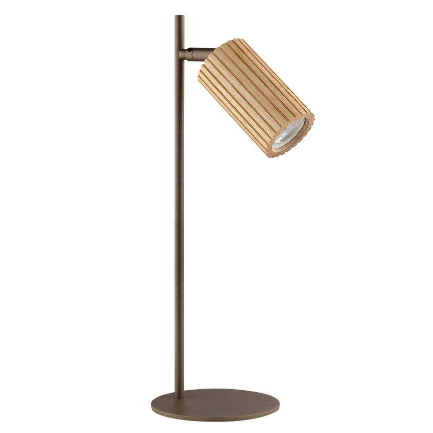 Brilliant - Stolna lampa LAKEWOOD 1xGU10/10W/230V smeđa