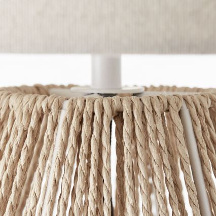 Brilliant - Stolna lampa LARAINE 1xE27/42W/230V bež