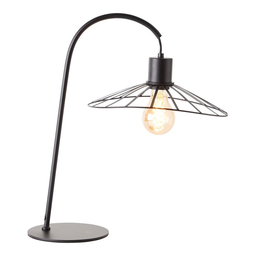 Brilliant - Stolna lampa LEIKA 1xE27/52W/230V crna
