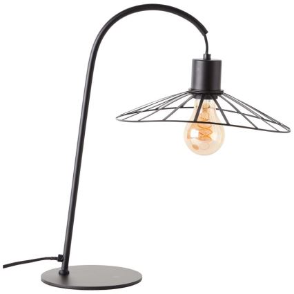 Brilliant - Stolna lampa LEIKA 1xE27/52W/230V crna