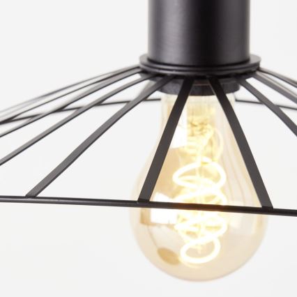 Brilliant - Stolna lampa LEIKA 1xE27/52W/230V crna