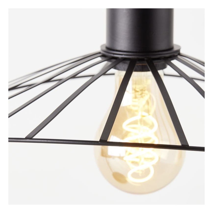 Brilliant - Stolna lampa LEIKA 1xE27/52W/230V crna