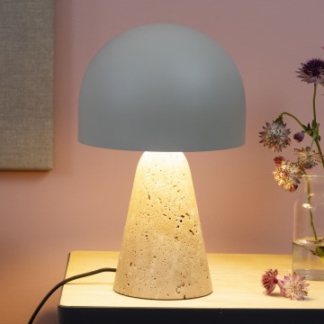 Brilliant - Stolna lampa NALAM 1xE14/40W/230V bež