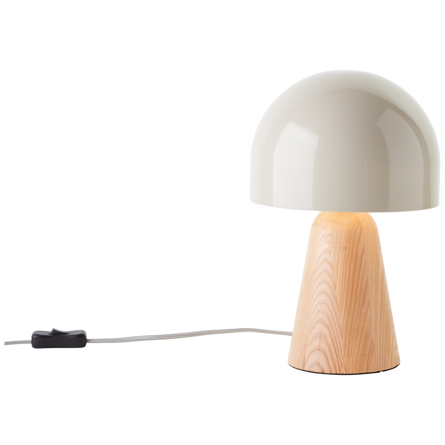 Brilliant - Stolna lampa NALAM 1xE14/40W/230V bež/jasen
