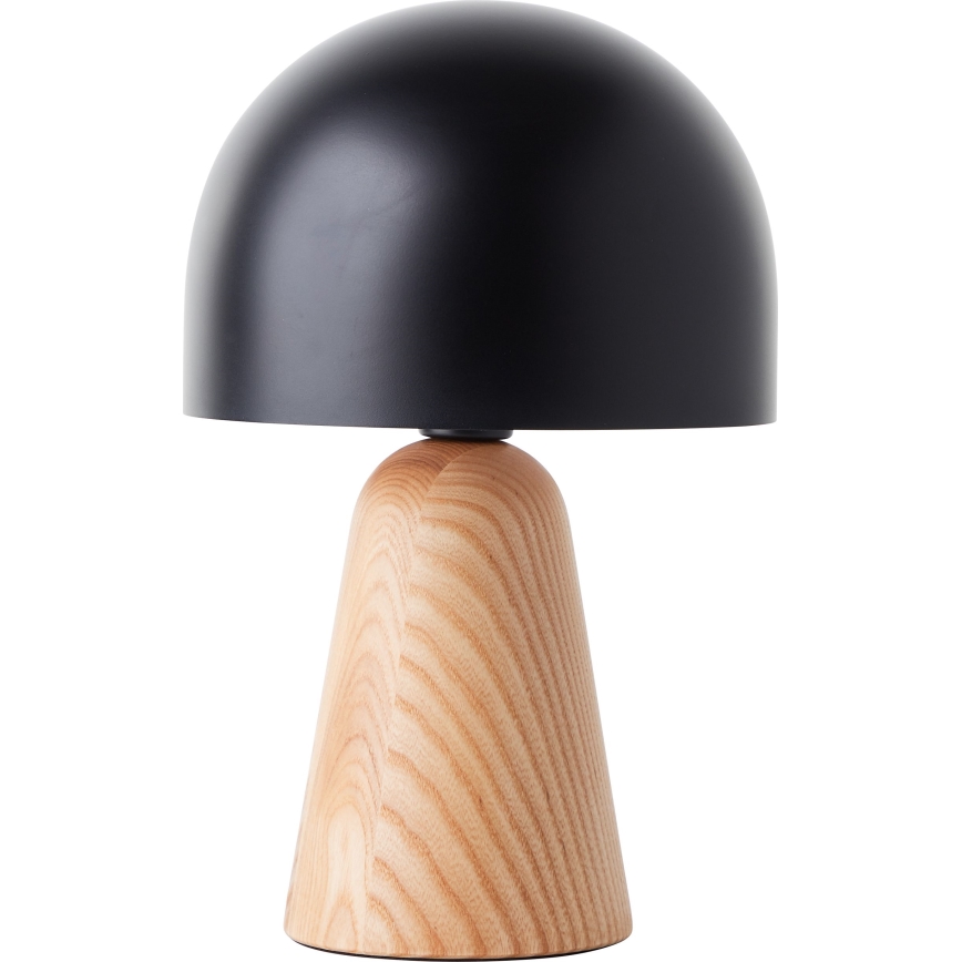 Brilliant - Stolna lampa NALAM 1xE14/40W/230V crna/jasen