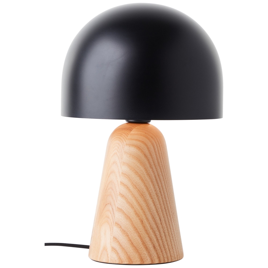 Brilliant - Stolna lampa NALAM 1xE14/40W/230V crna/jasen