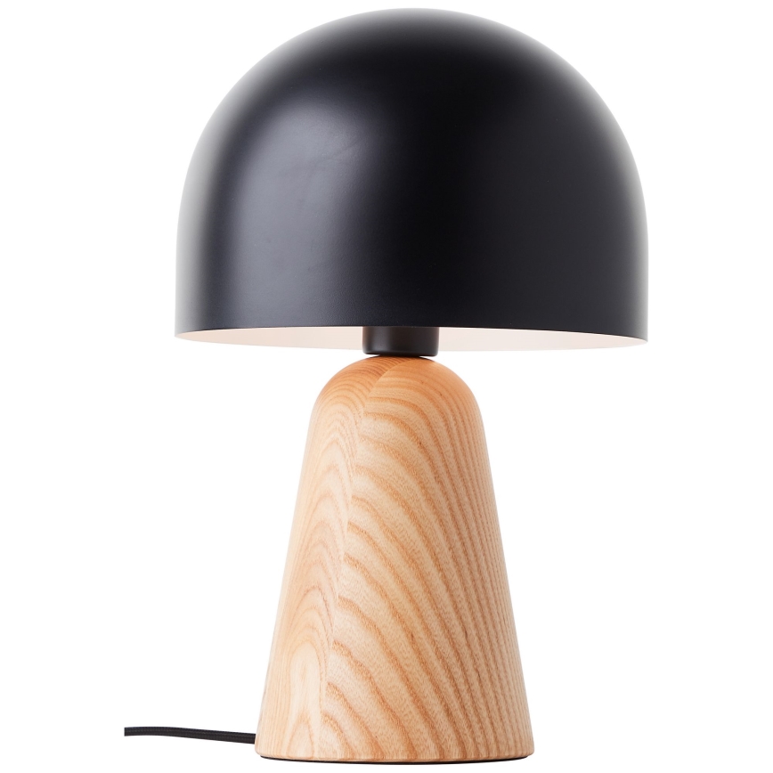 Brilliant - Stolna lampa NALAM 1xE14/40W/230V crna/jasen