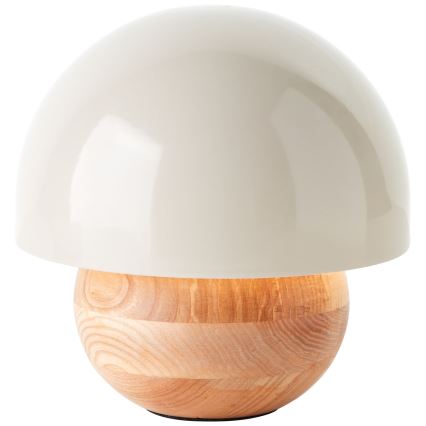 Brilliant - Stolna lampa NALAM 1xE14/40W/230V siva/jasen