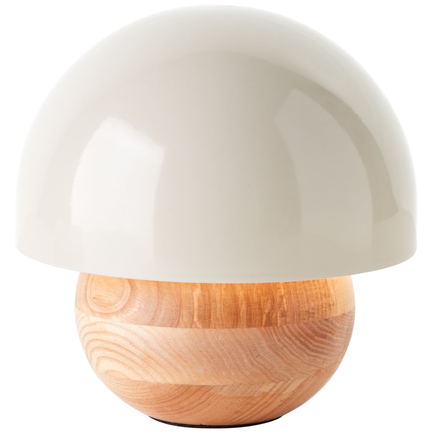 Brilliant - Stolna lampa NALAM 1xE14/40W/230V siva/jasen
