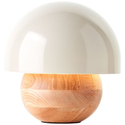 Brilliant - Stolna lampa NALAM 1xE14/40W/230V siva/jasen