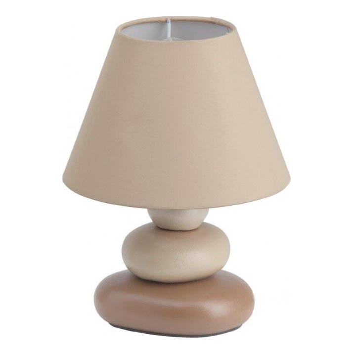 Brilliant - Stolna lampa PAOLO 1xE14/40W/230V keramika/bež