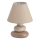 Brilliant - Stolna lampa PAOLO 1xE14/40W/230V keramika/bež