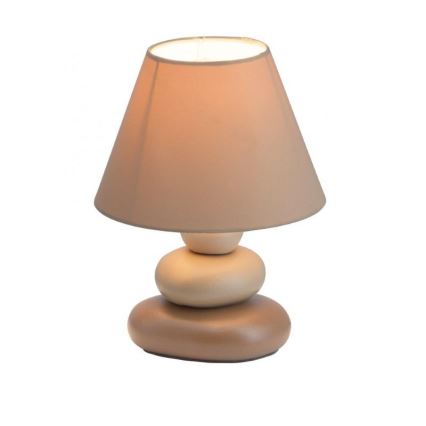 Brilliant - Stolna lampa PAOLO 1xE14/40W/230V keramika/bež
