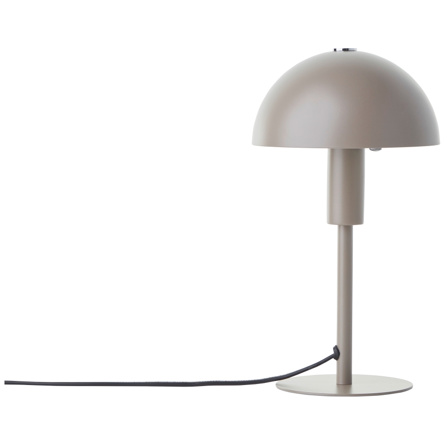 Brilliant - Stolna lampa PETITE 1xE14/28W/230V siva