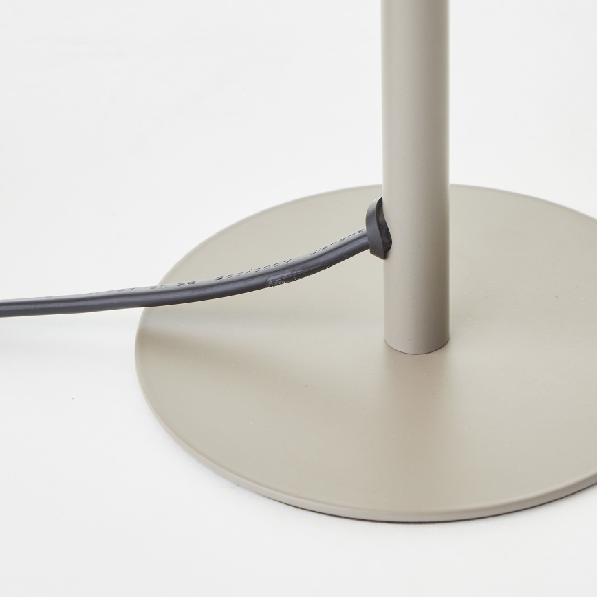 Brilliant - Stolna lampa PETITE 1xE14/28W/230V siva