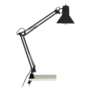 Brilliant - Stolna lampa sa stezaljkom HOBBY 1xE27/40W/230V crna