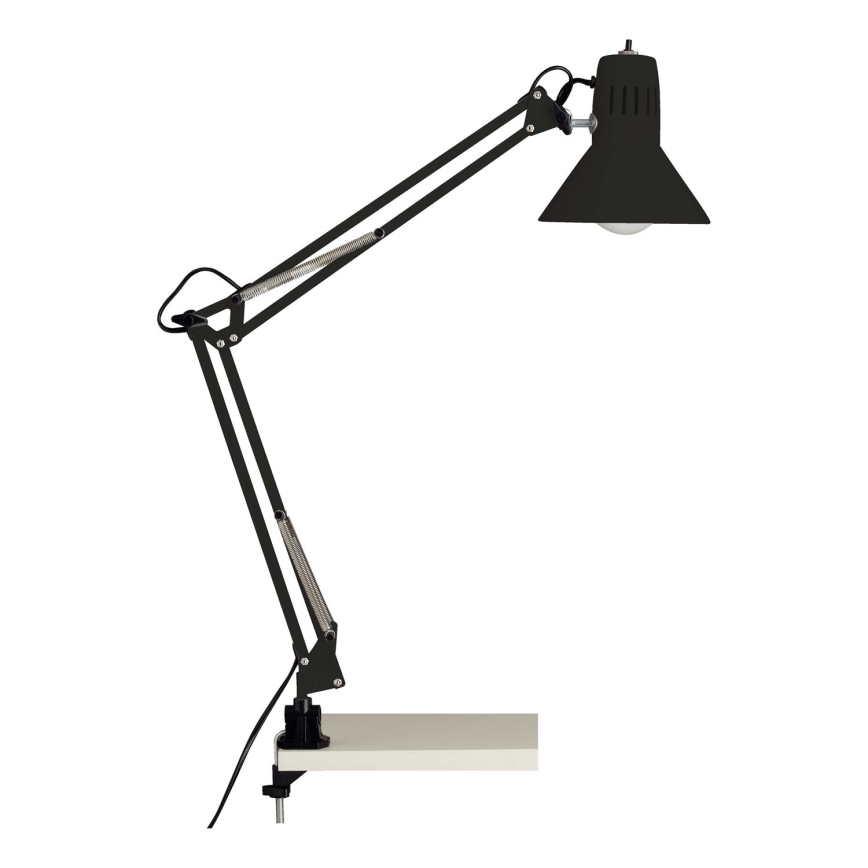 Brilliant - Stolna lampa sa stezaljkom HOBBY 1xE27/40W/230V crna