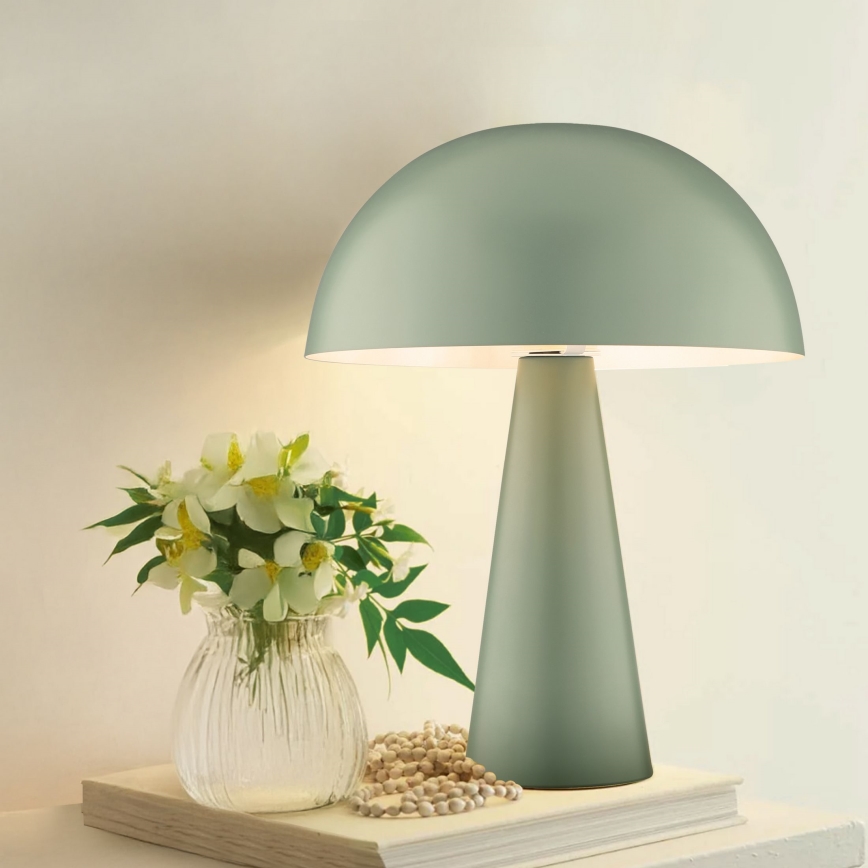 Brilliant - Stolna lampa SIGRUN 1xE14/28W/230V zelena