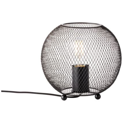 Brilliant - Stolna lampa SOCO 1xE27/60W/230V crna