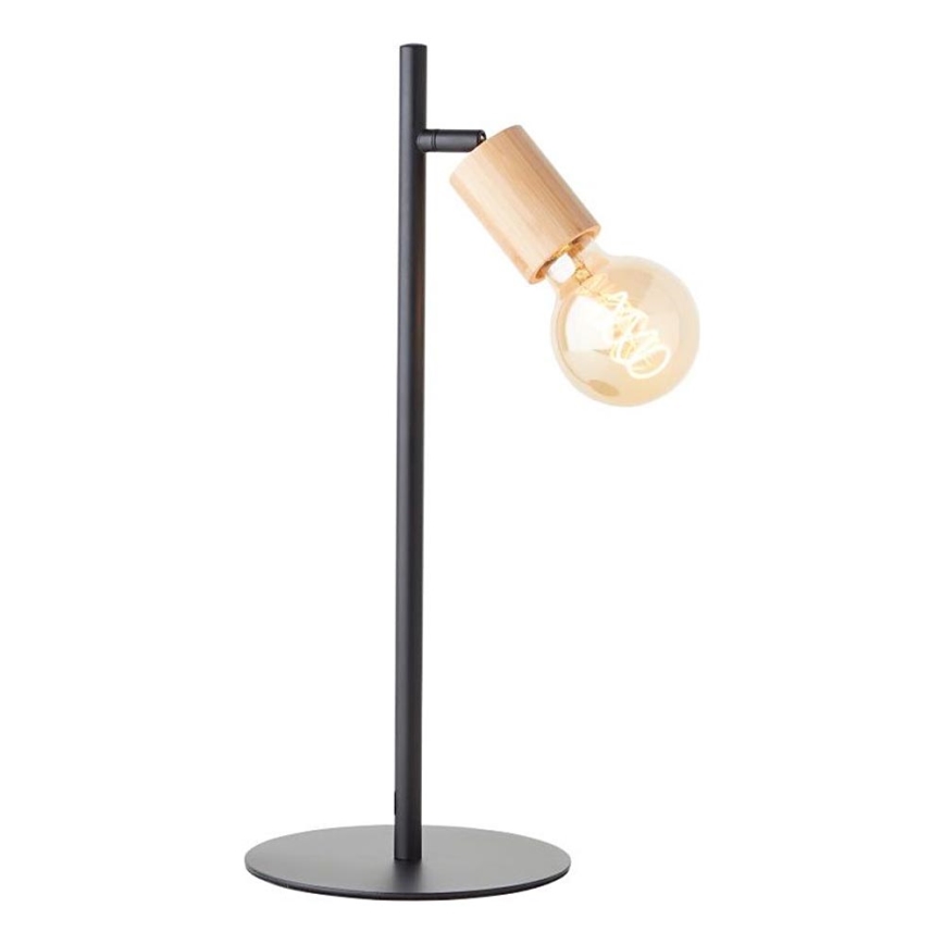 Brilliant - Stolna lampa TIFFANY 1xE27/28W/230V bambus