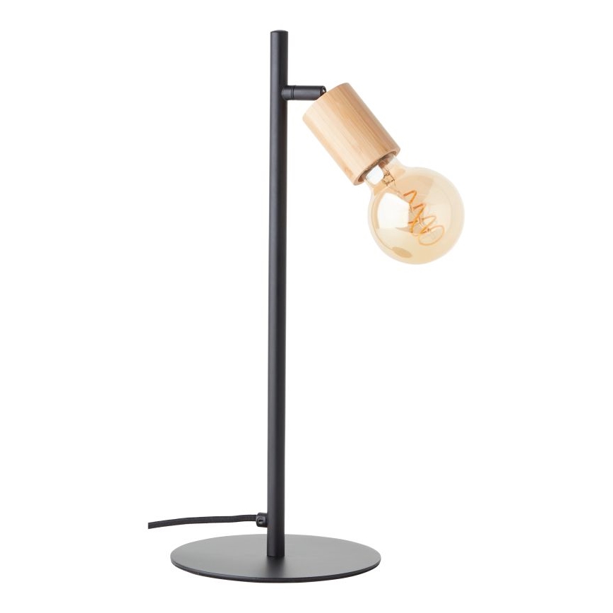 Brilliant - Stolna lampa TIFFANY 1xE27/28W/230V bambus