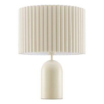 Brilliant - Stolna lampa VELIN 1xE27/20W/230V kremasta