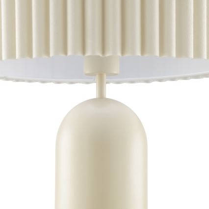 Brilliant - Stolna lampa VELIN 1xE27/20W/230V kremasta