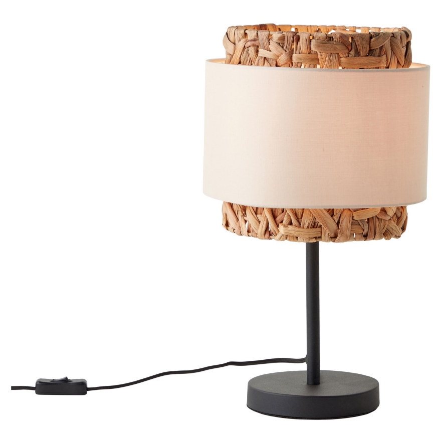 Brilliant - Stolna lampa WATERLILLY 1xE27/60W/230V krem