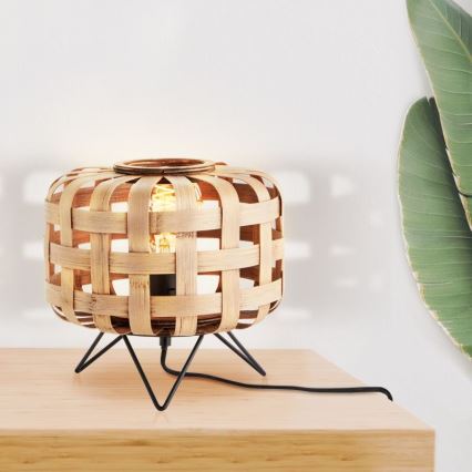 Brilliant - Stolna lampa WOODLINE 1xE27/40W/230V bambus
