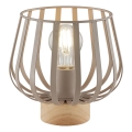 Brilliant - Stolna svjetiljka NORDIC CAGE 1xE27/20W/230V bež