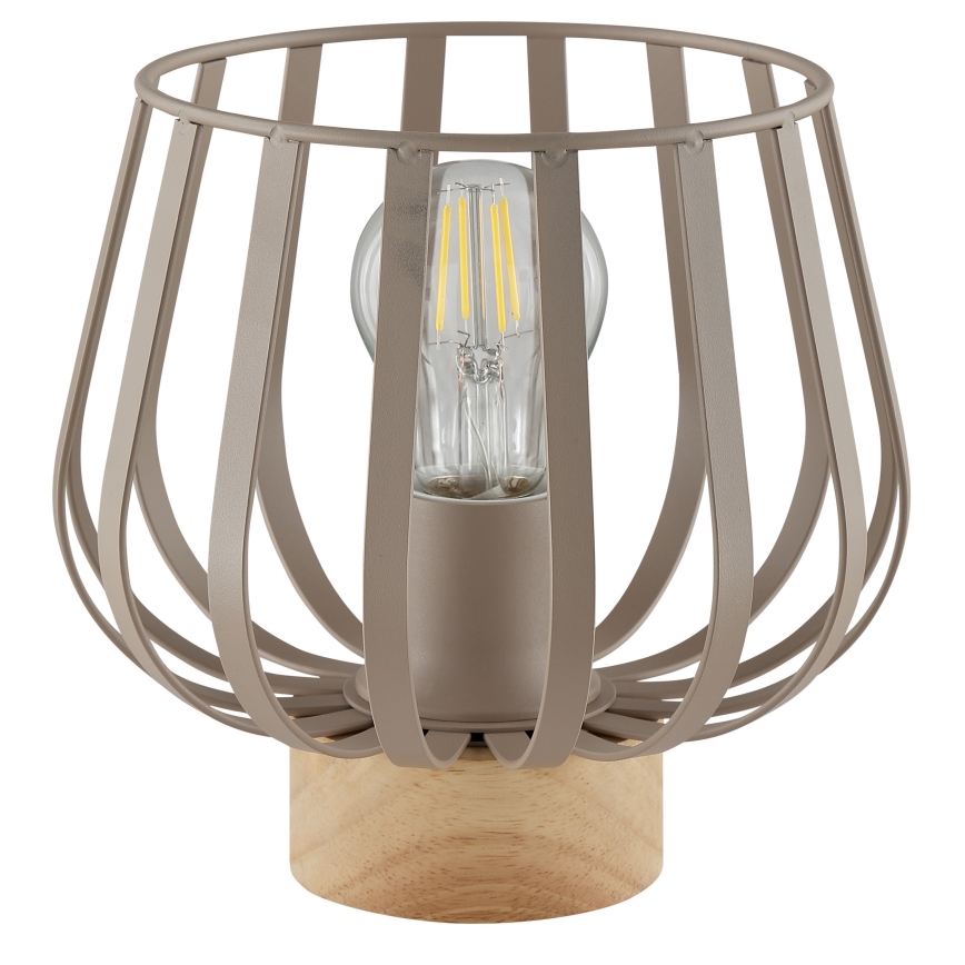 Brilliant - Stolna svjetiljka NORDIC CAGE 1xE27/20W/230V bež