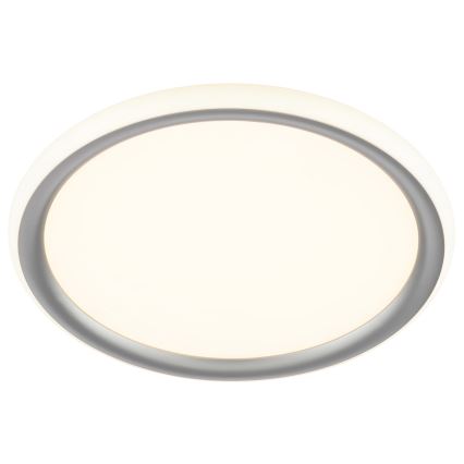 Brilliant - LED Prigušivo stropno svjetlo CARLOZ LED/16W/230V Ø 30 cm bijela/ siva