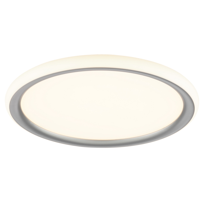 Brilliant - LED Prigušivo stropno svjetlo CARLOZ LED/16W/230V Ø 30 cm bijela/ siva