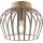 Brilliant - Stropna svjetiljka NORDIC CAGE 1xE27/20W/230V Ø 25 cm bež