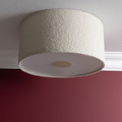Brilliant - Stropna svjetiljka TEDDY 3xE27/20W/230V Ø 45 cm krem boje