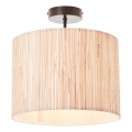 Brilliant - Stropna svjetiljka WIMEA 1xE27/52W/230V Ø 30 cm crna/bež