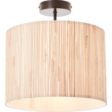 Brilliant - Stropna svjetiljka WIMEA 1xE27/52W/230V Ø 30 cm crna/bež