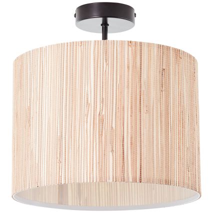 Brilliant - Stropna svjetiljka WIMEA 1xE27/52W/230V Ø 30 cm crna/bež