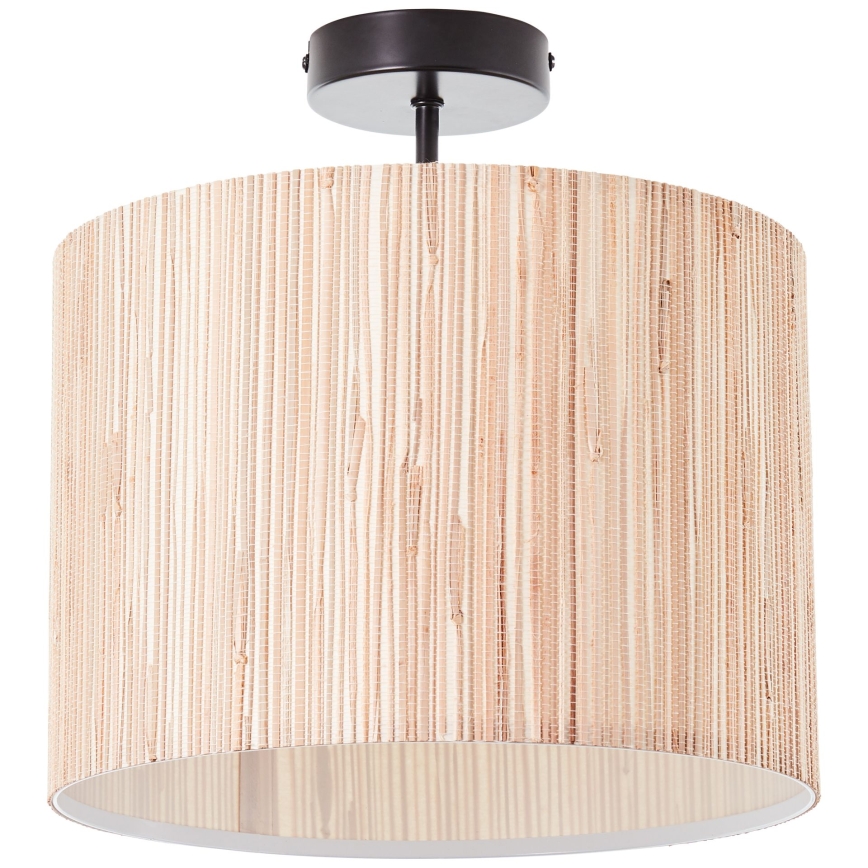 Brilliant - Stropna svjetiljka WIMEA 1xE27/52W/230V Ø 30 cm crna/bež