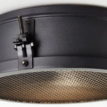 Brilliant - Stropna svjetiljka ZOIS 1xE27/28W/230V Ø 30 cm crna
