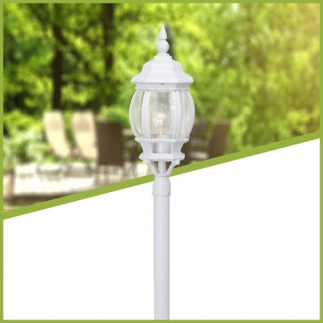 Brilliant - Vanjska lampa ISTRIA 1xE27/60W/230V 112 cm IP23 bijela